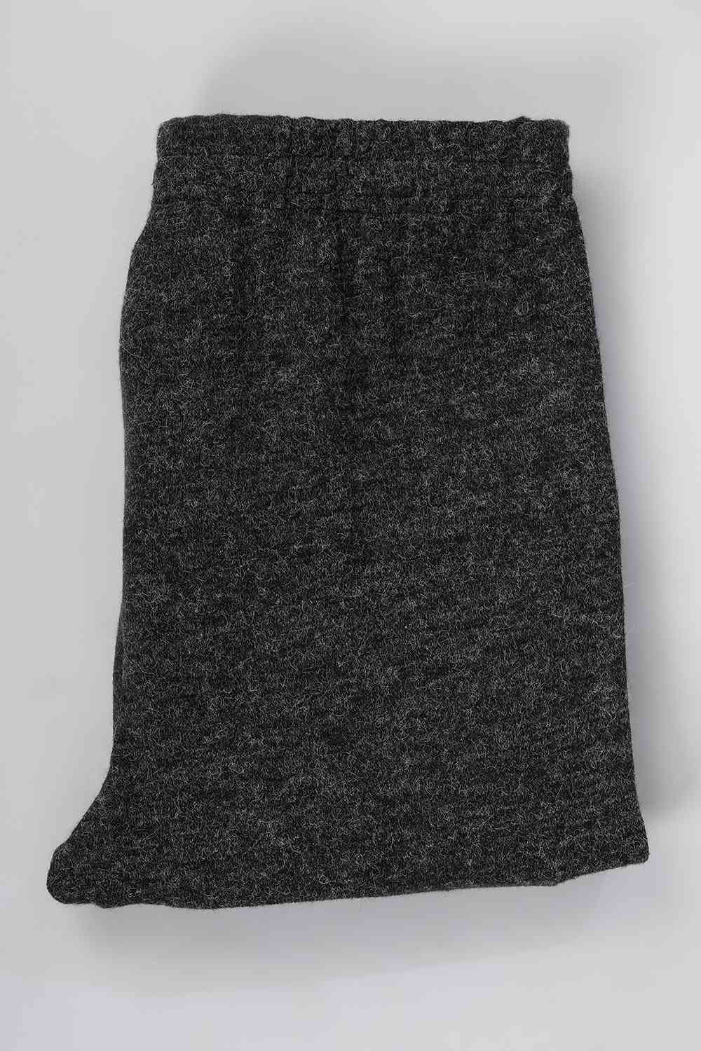 Black Yarn-dyed Tights