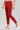 Red Yarn-dyed Tights