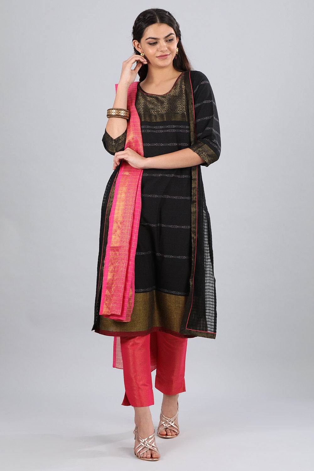 Pink Dupatta