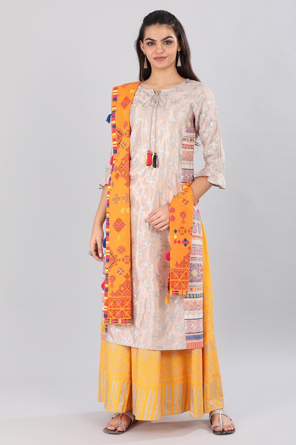 Orange Dupatta