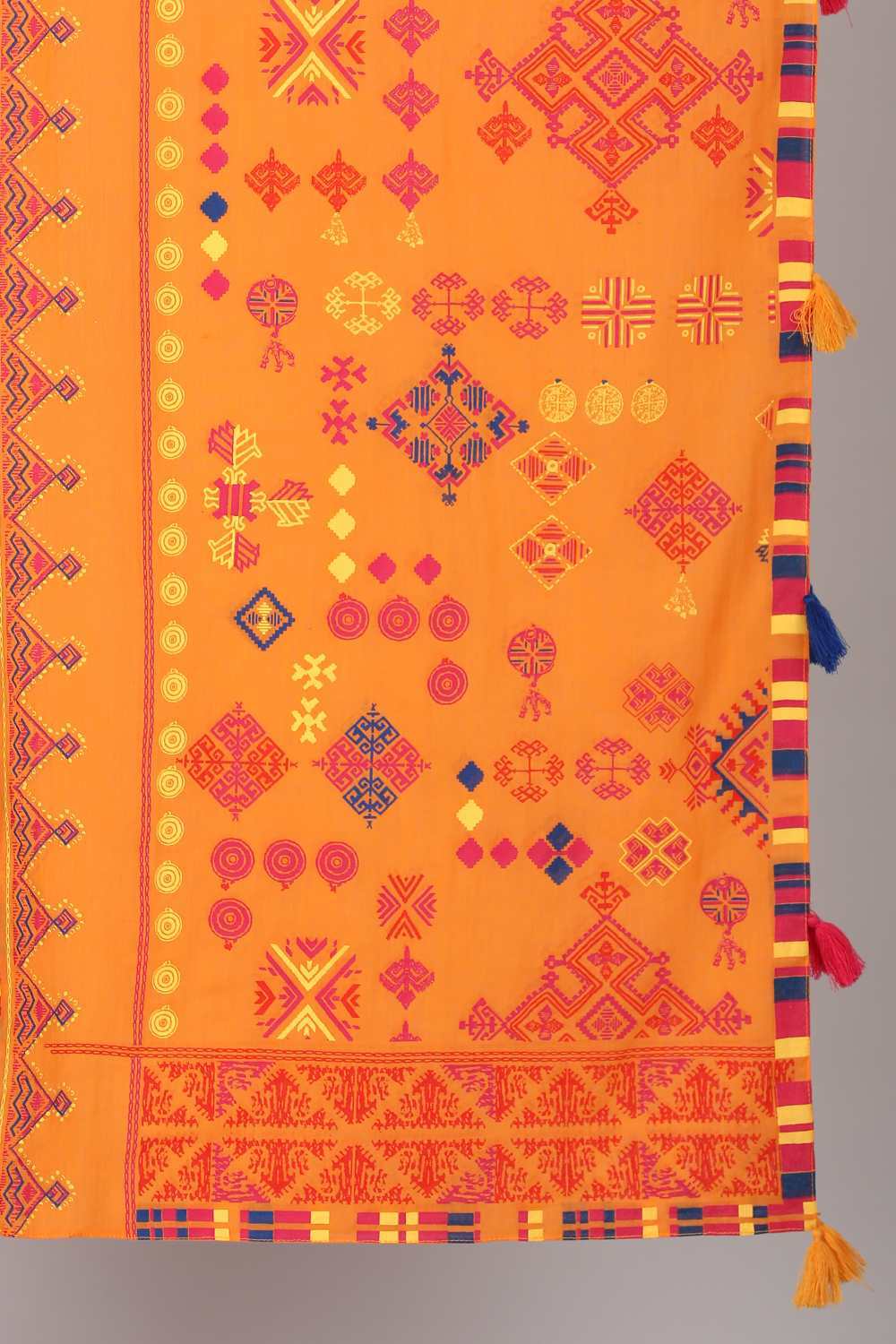 Orange Dupatta