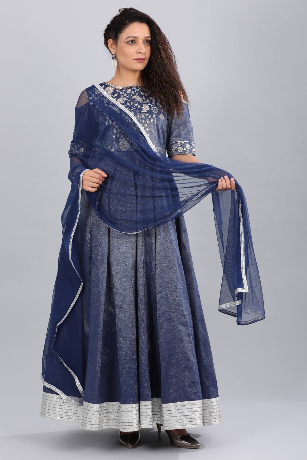 Blue kurta Set