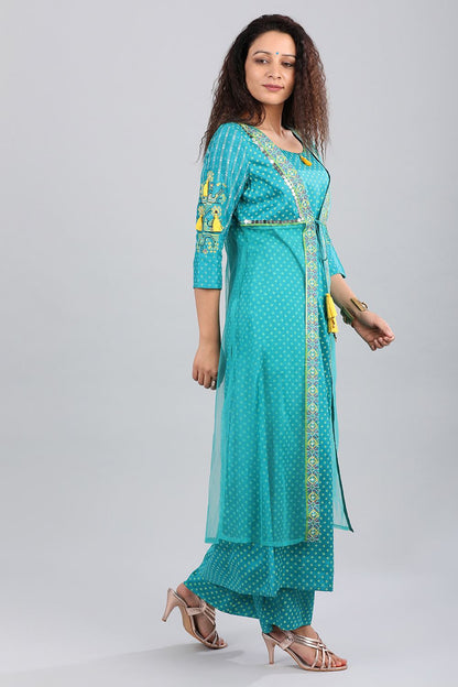 Green kurta Set