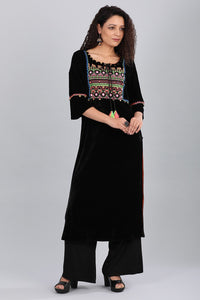 Black kurta Set