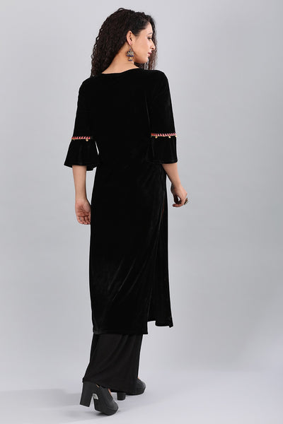 Black kurta Set