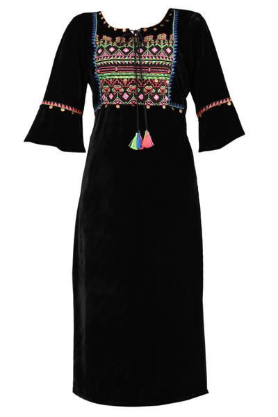 Black kurta Set