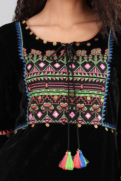 Black kurta Set
