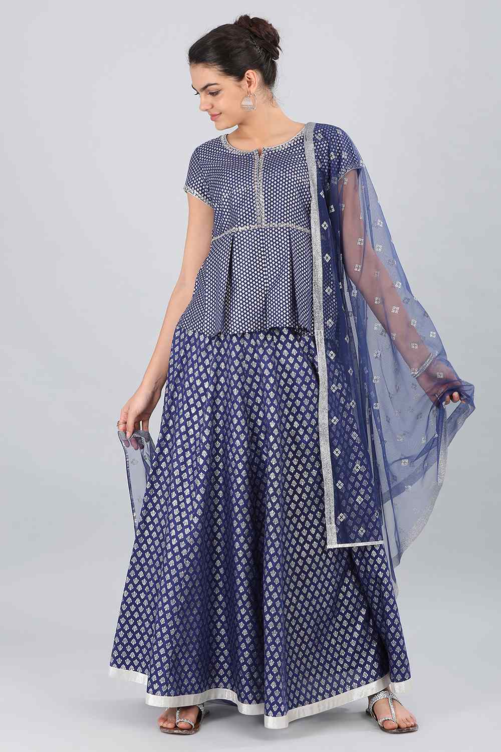 Blue kurta Set