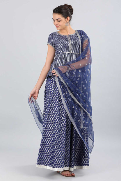 Blue kurta Set