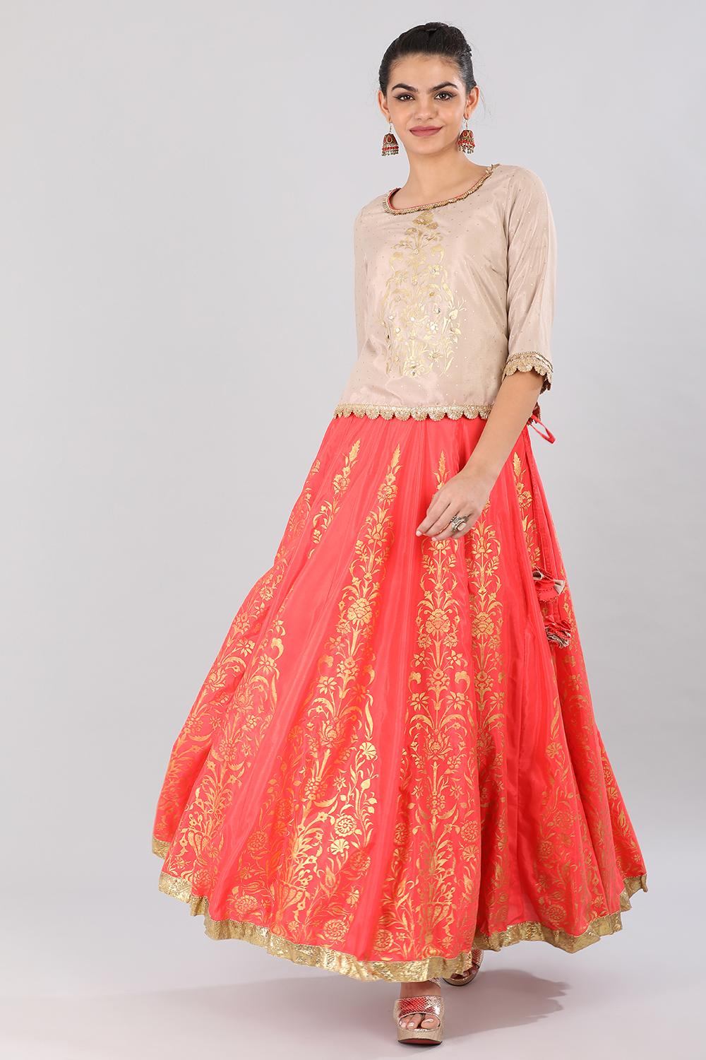 Natural kurta Set