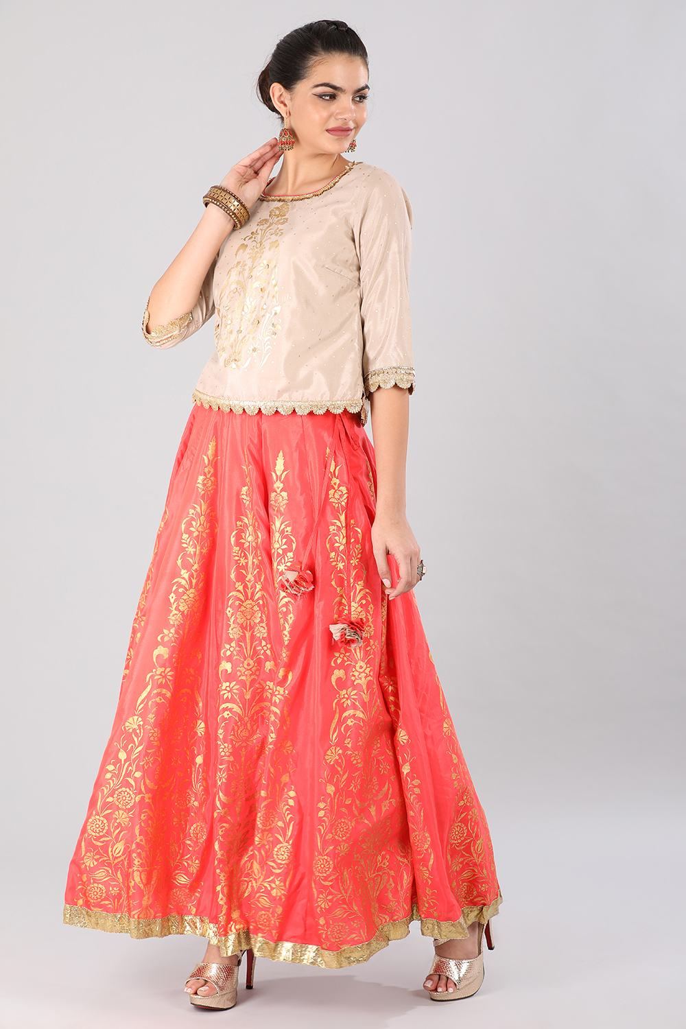 Natural kurta Set