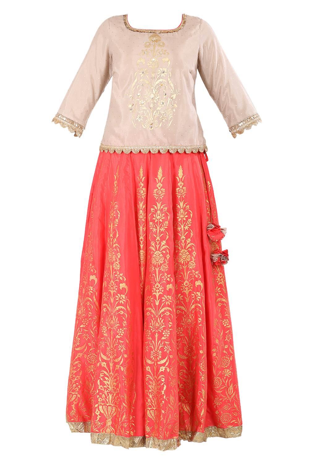 Natural kurta Set
