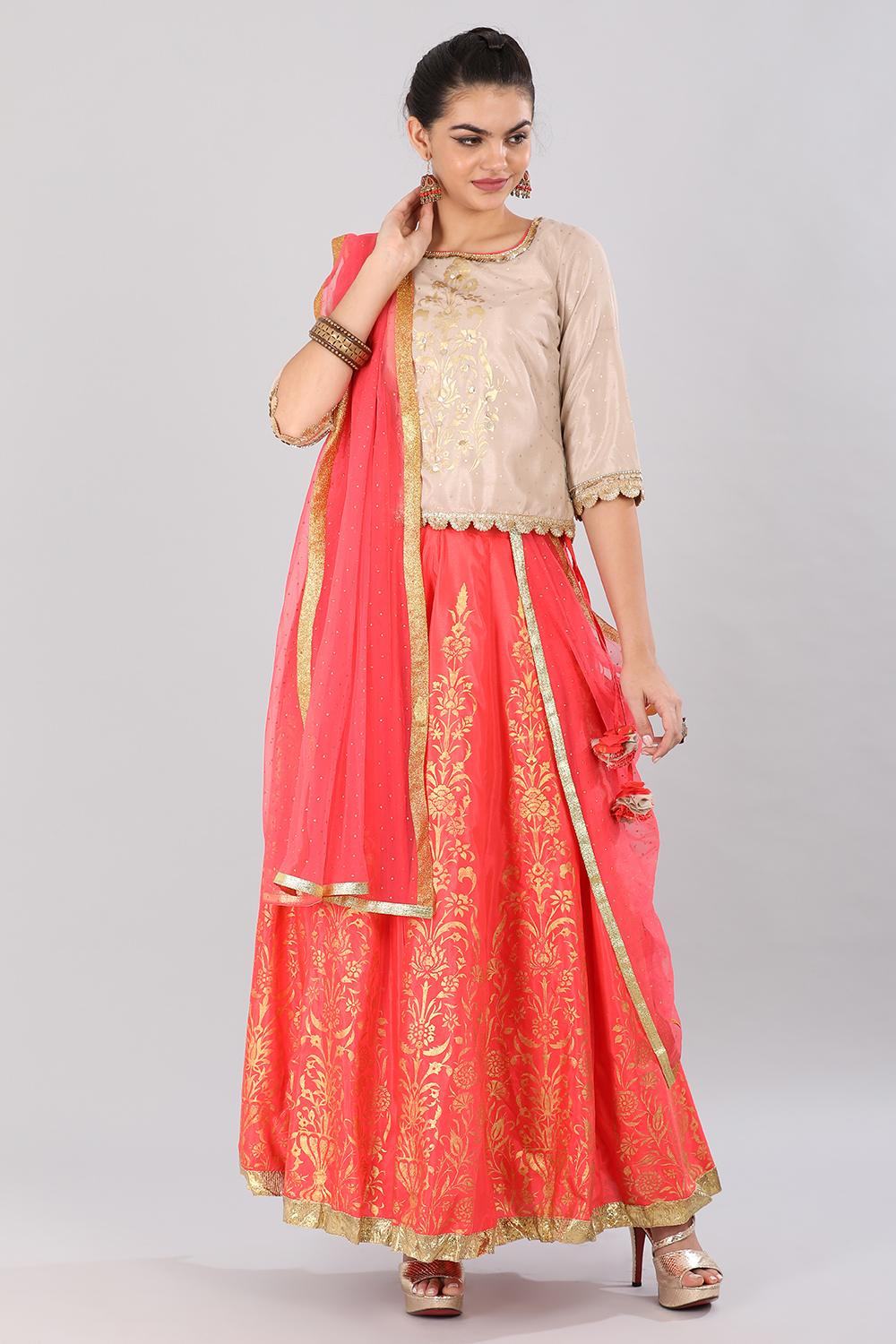 Natural kurta Set