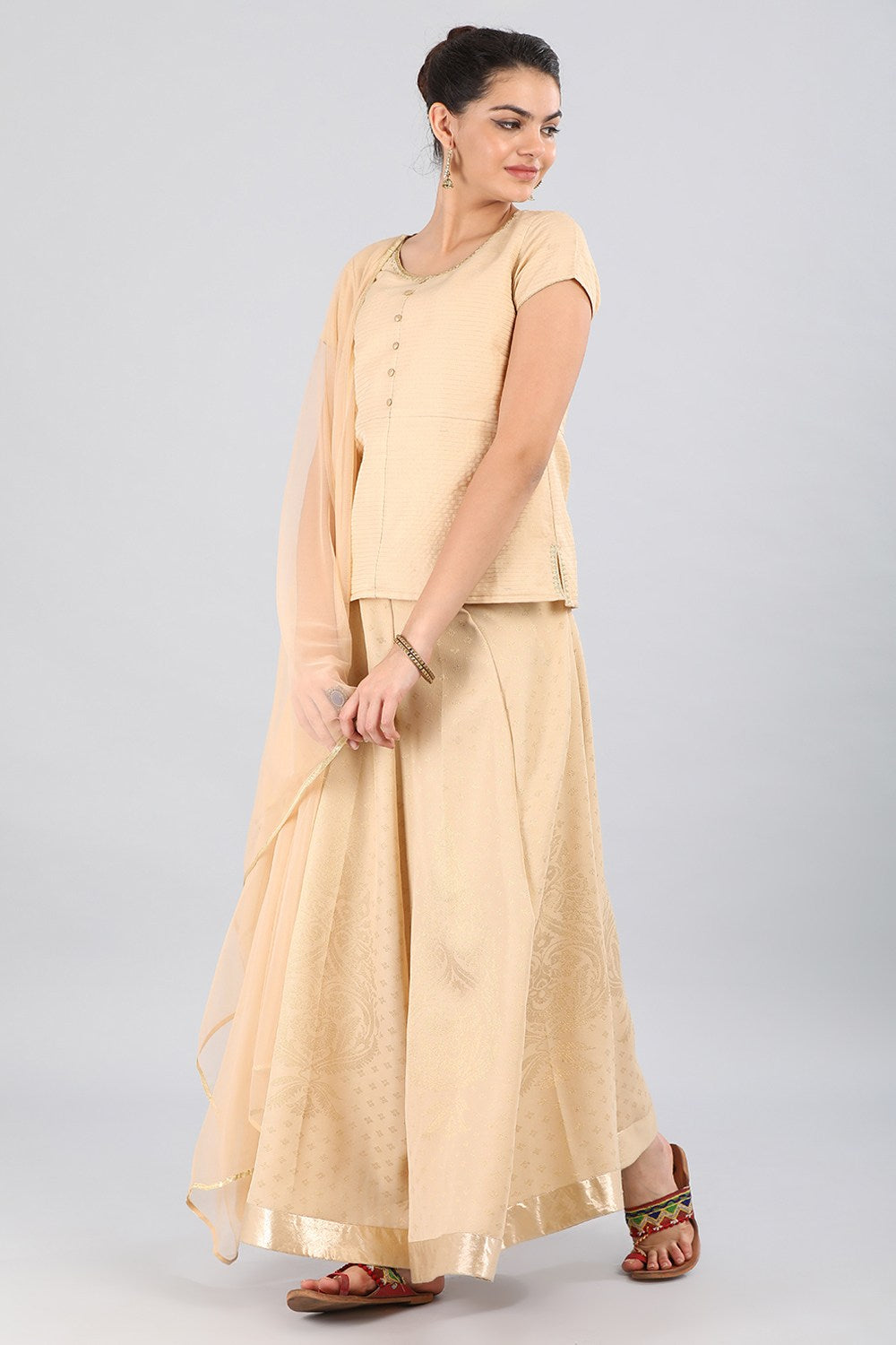 Natural kurta Set