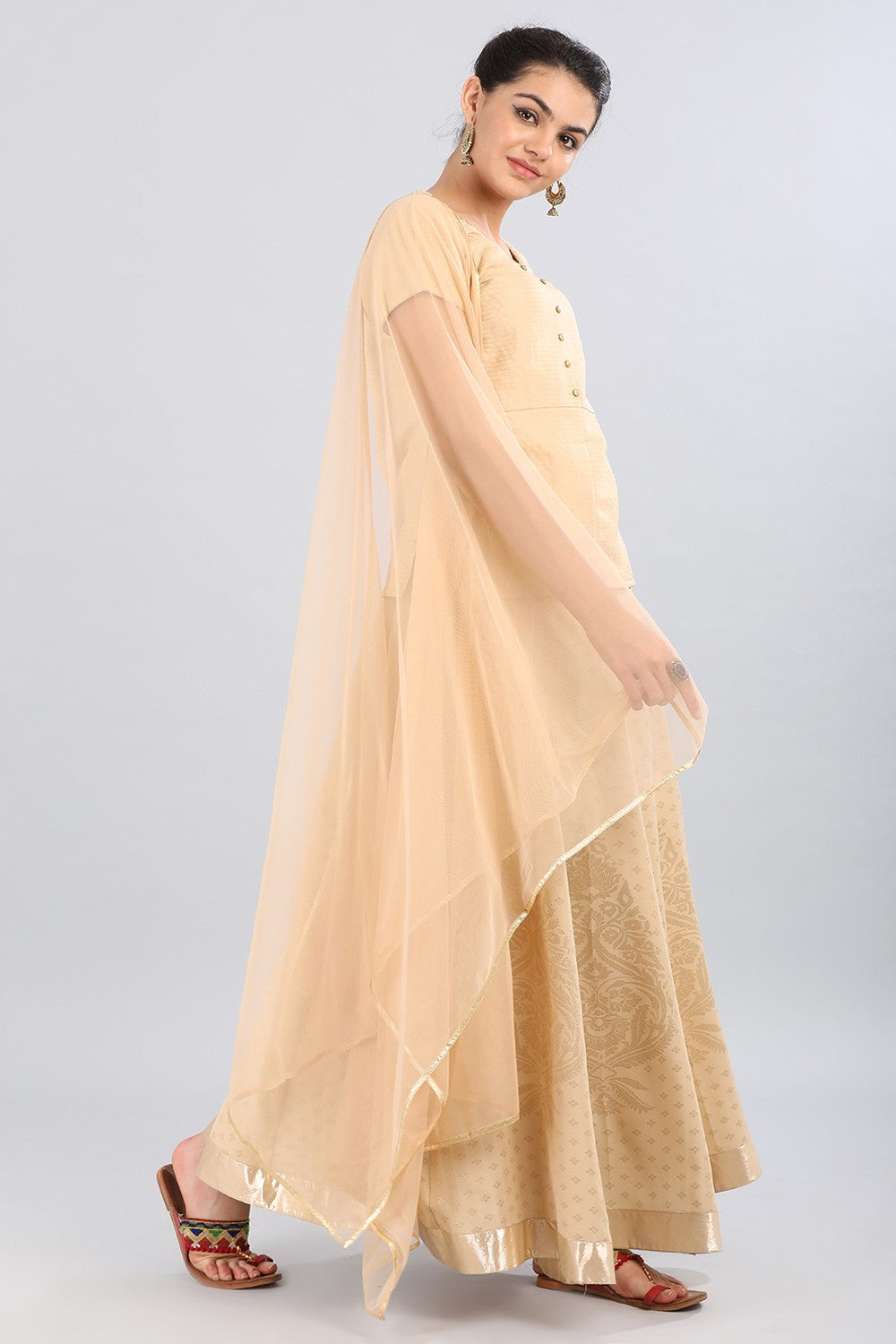 Natural kurta Set