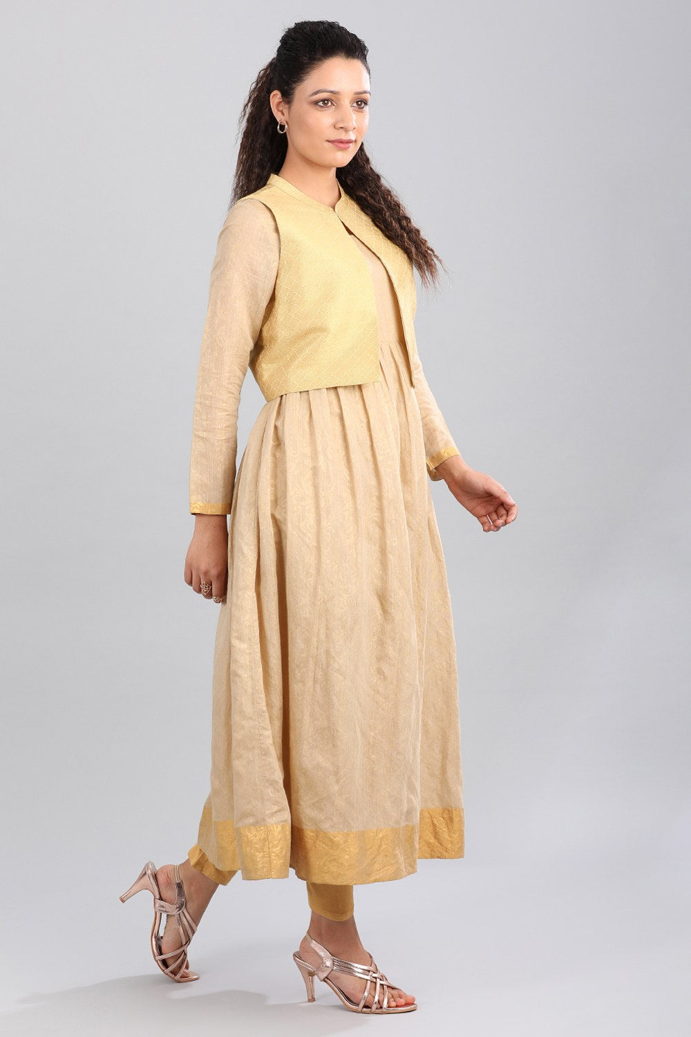 Gold kurta Set