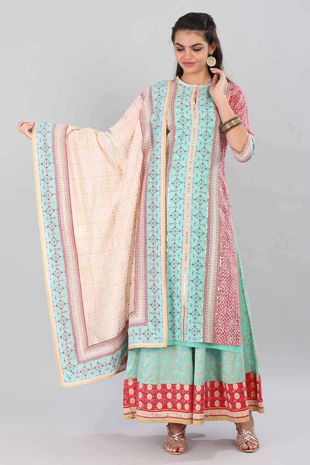 Pink kurta Set