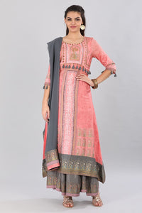 Pink kurta Set