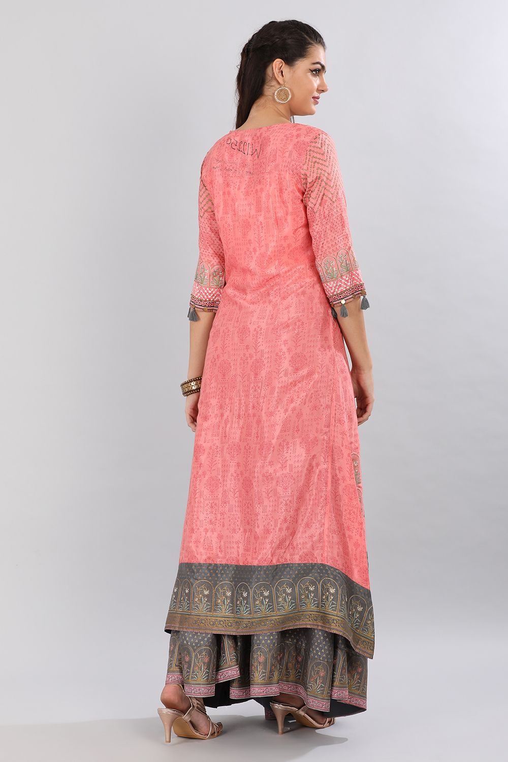 Pink kurta Set