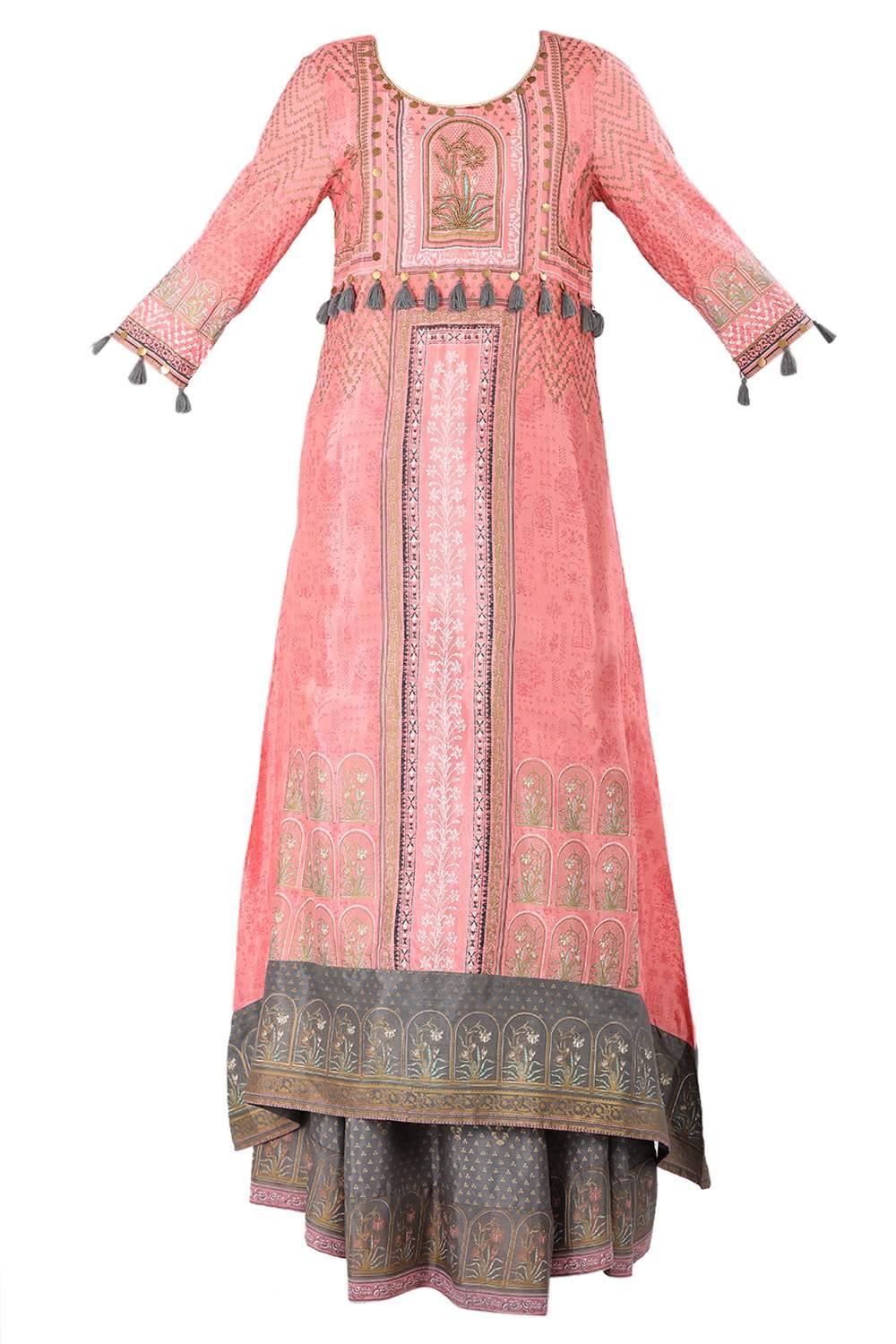Pink kurta Set