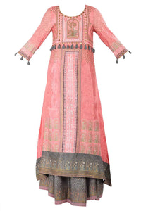 Pink kurta Set