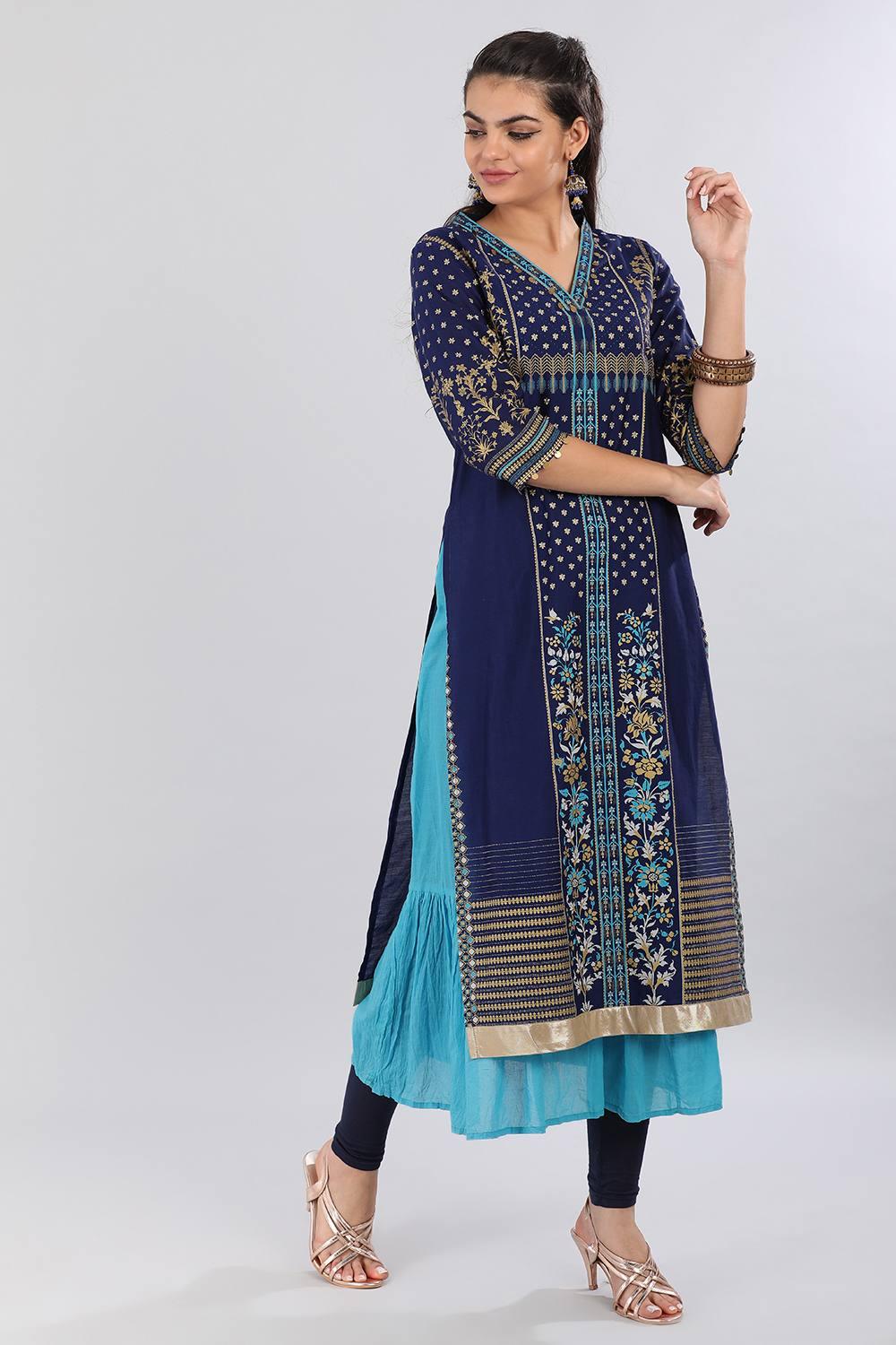 Blue kurta Set