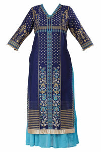 Blue kurta Set