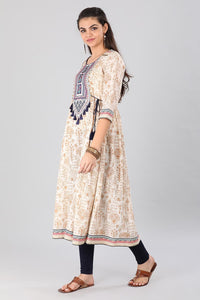 Natural kurta Set