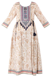 Natural kurta Set