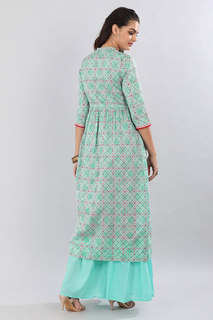 Green kurta Set