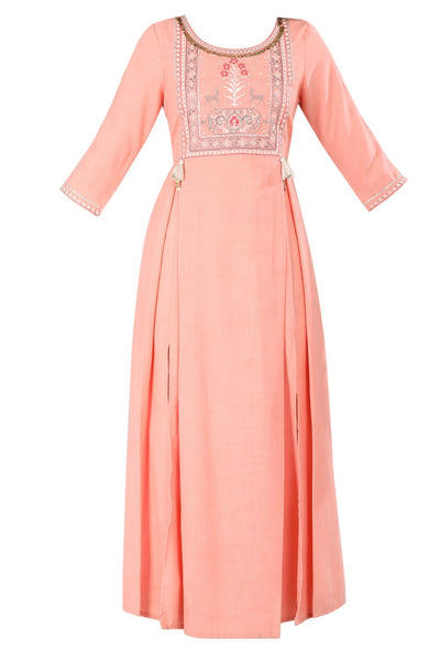 Pink kurta Set
