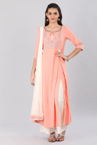 Pink kurta Set