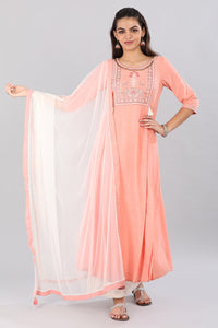 Pink kurta Set