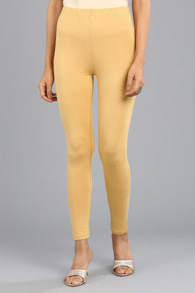 Gold Solid Tights