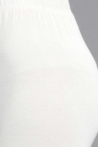 White Solid Tights