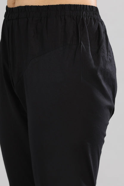 Black kurta with Churidar