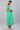 Green Shimmery Flared kurta Set