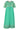 Green Shimmery Flared kurta Set
