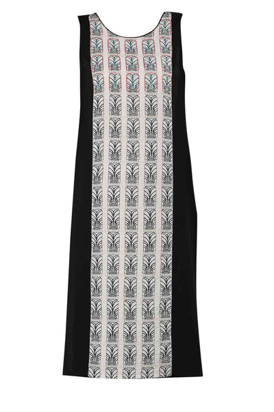 Black & White Printed kurta Set