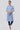 Blue Striped Mandarin Neck kurta