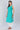 Teal Green Round Neck Solid kurta