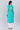 Teal Green Round Neck Solid kurta