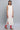 White Round Neck Solid kurta