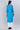 Blue Mandarin Neck Printed kurta