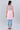 Pink Mandarin Neck Printed kurta