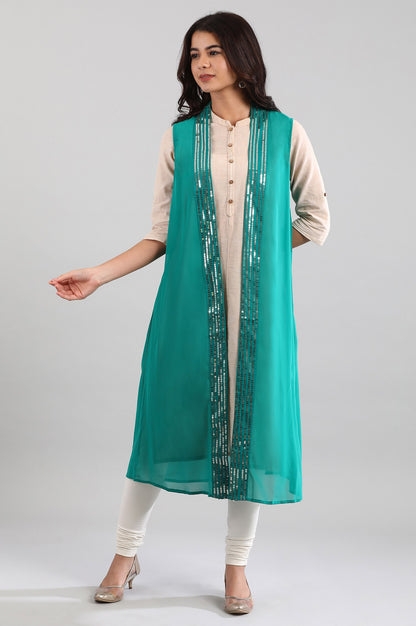 Green kurta