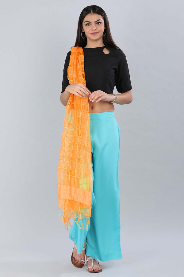 Yellow Tasselled Dupatta