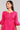 Pink Round Neck printed kurta