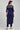 Blue Band Collar Printed kurta
