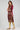 Maroon Band Collar Printed kurta